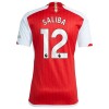 Camiseta de fútbol Arsenal 2023-24 Saliba 12 Primera Equipación - Hombre